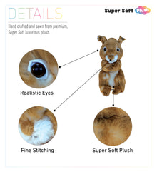 SUPER SOFT PLUSH - SQUIRREL