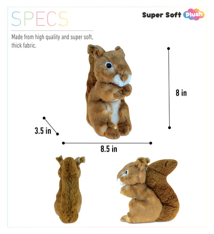 SUPER SOFT PLUSH - SQUIRREL
