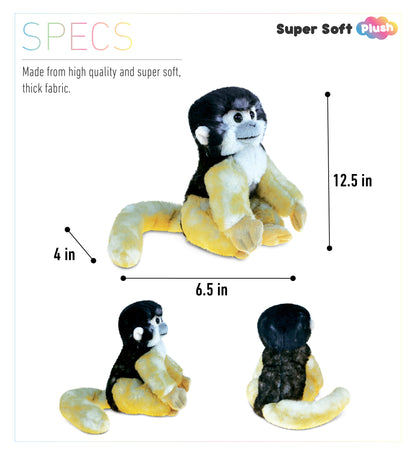 SUPER SOFT PLUSH - SQUIRREL MONKEY