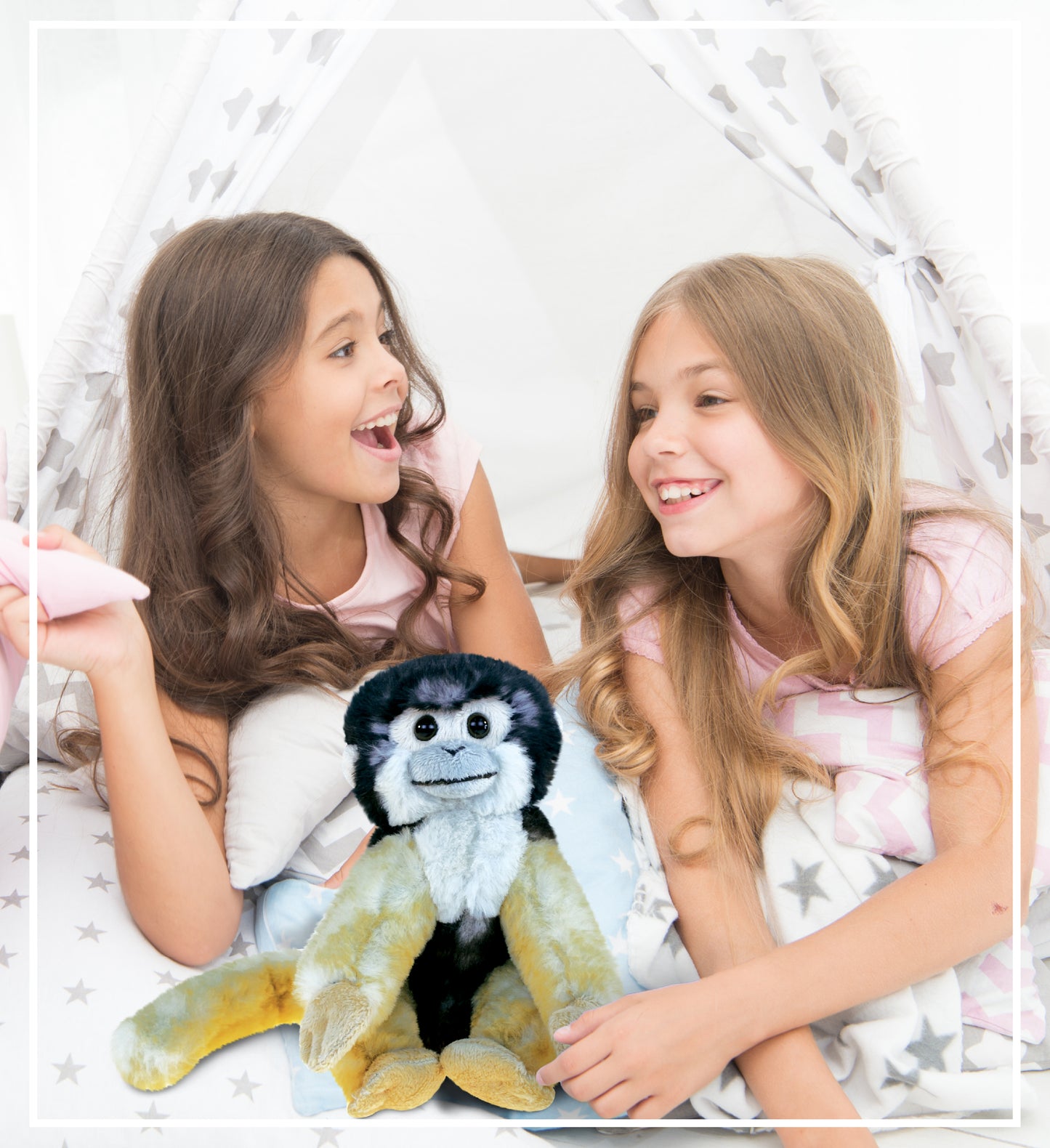 SUPER SOFT PLUSH - SQUIRREL MONKEY