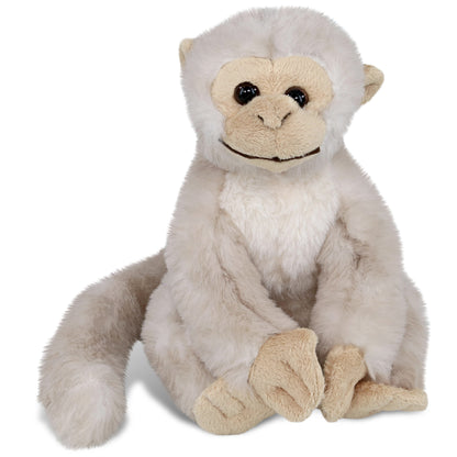 SUPER SOFT PLUSH - WHITE SQUIRREL MONKEY