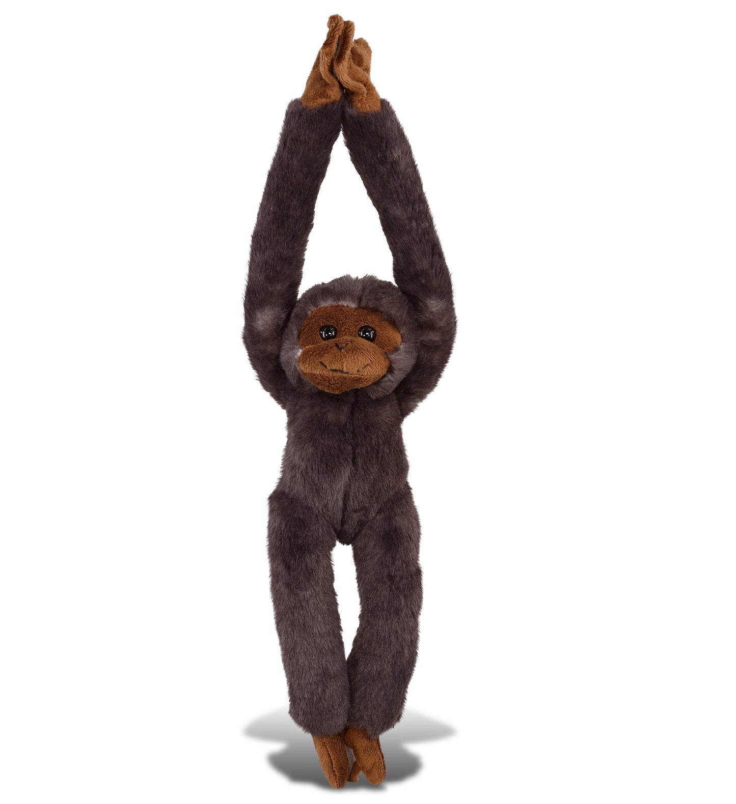 SUPER SOFT PLUSH - LONG ARM HANGING BLACK CAPUCHIN MONKEY