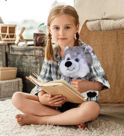 SUPER SOFT PLUSH - FLOPPY HUSKY