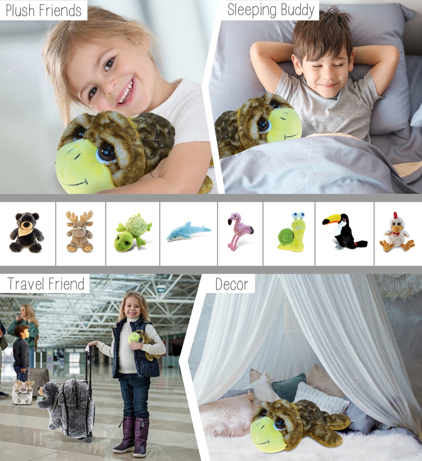 SUPER SOFT PLUSH - BROWN SEA TURTLE LARGE