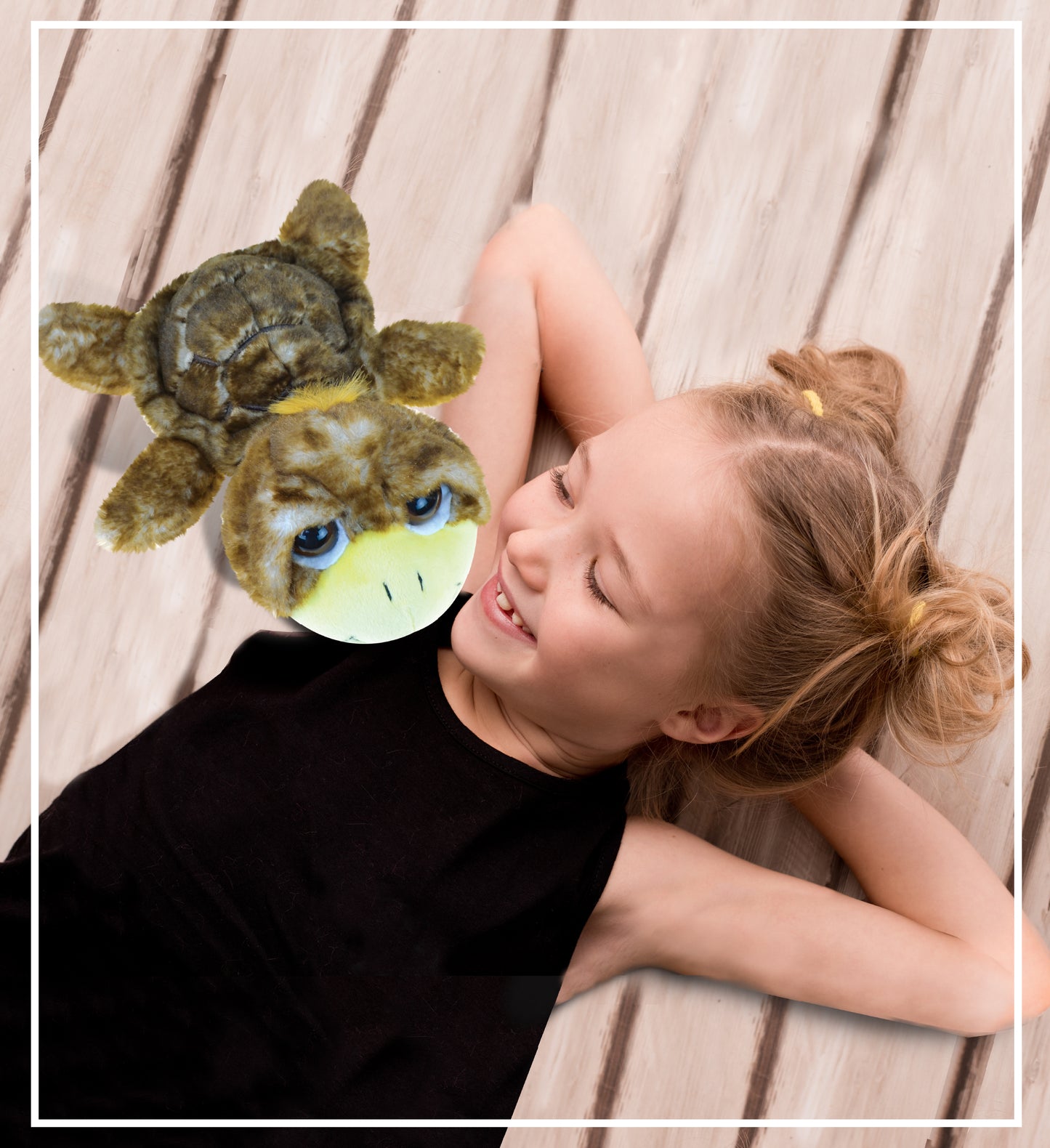 SUPER SOFT PLUSH - BROWN SEA TURTLE LARGE