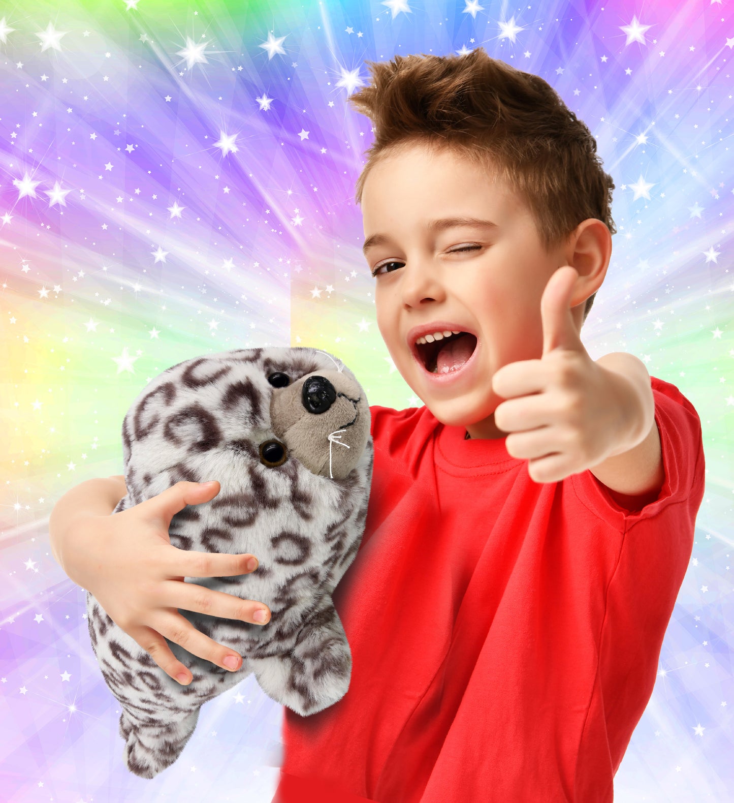 SUPER-SOFT PLUSH - SEAL 12"