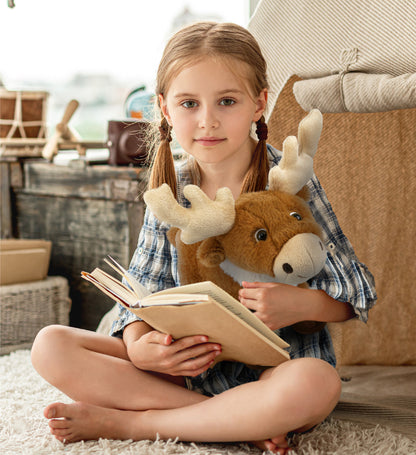 SUPER-SOFT PLUSH - STANDING REINDEER 11"