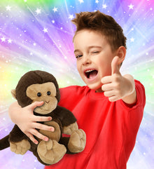 SUPER-SOFT PLUSH - MONKEY 9"