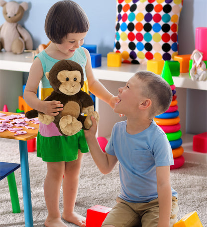 SUPER-SOFT PLUSH - MONKEY 9"