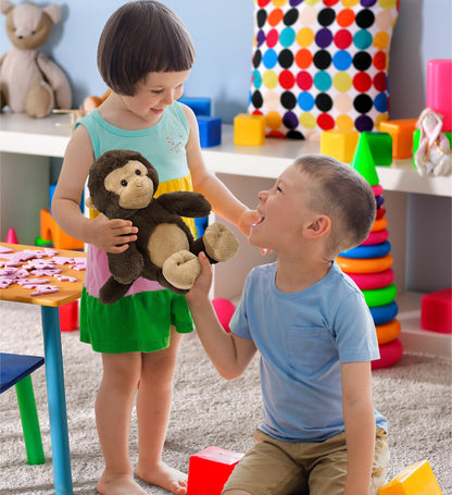 SUPER-SOFT PLUSH - MONKEY 9"