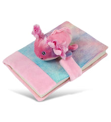 PLUSH NOTEBOOK - AXOLOTL