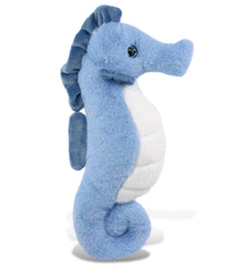 SUPER-SOFT PLUSH - BLUE SEAHORSE 12"