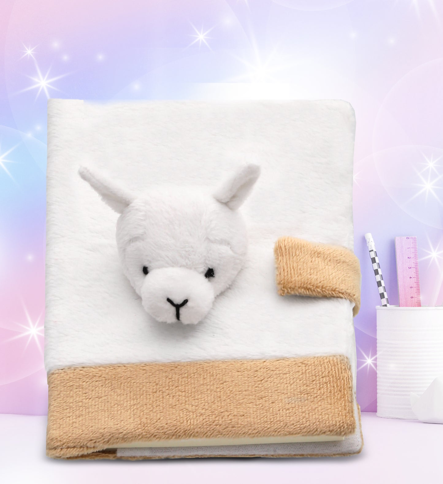 PLUSH NOTEBOOK - LLAMA
