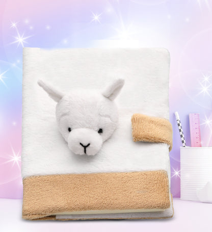 PLUSH NOTEBOOK - LLAMA