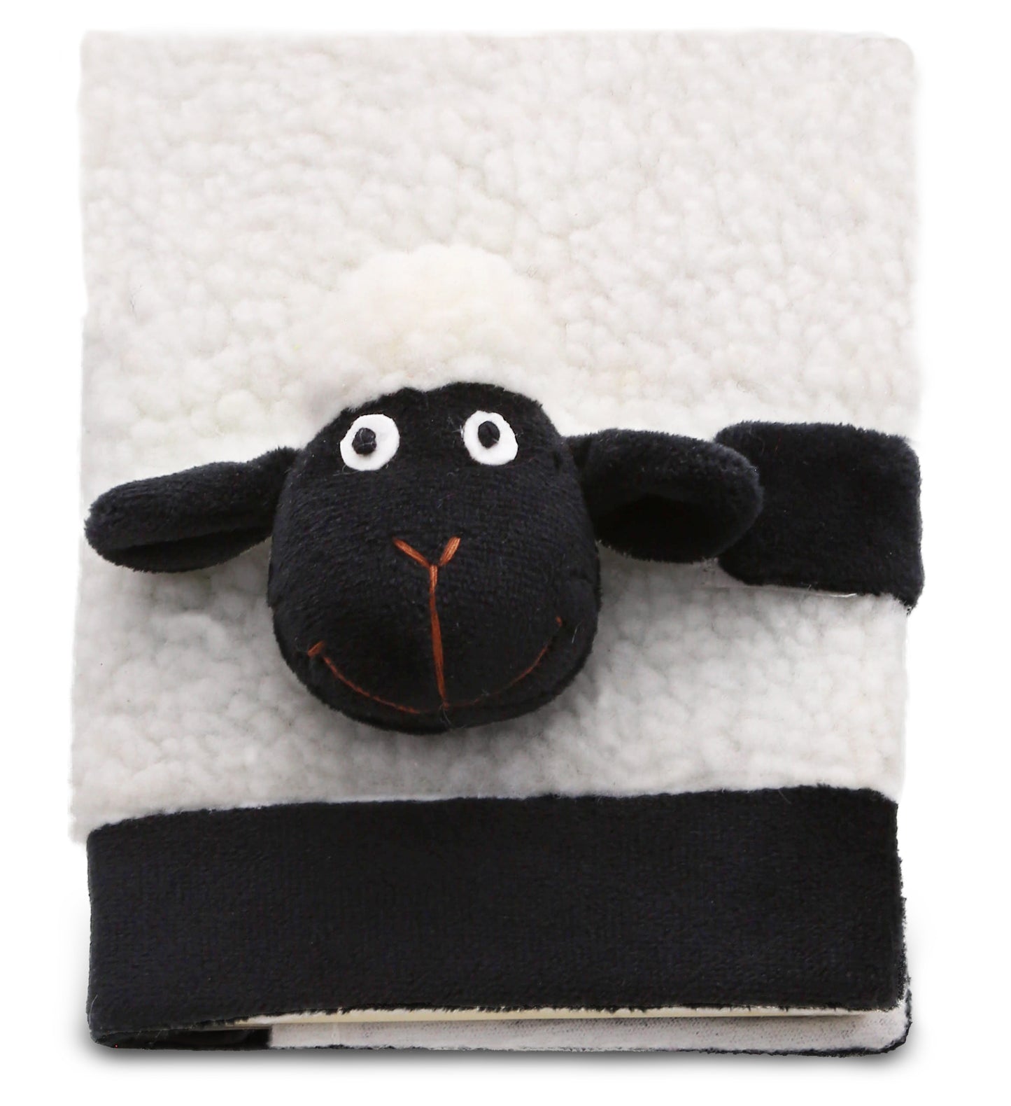 PLUSH NOTEBOOK - BLACK NOSE SHEEP