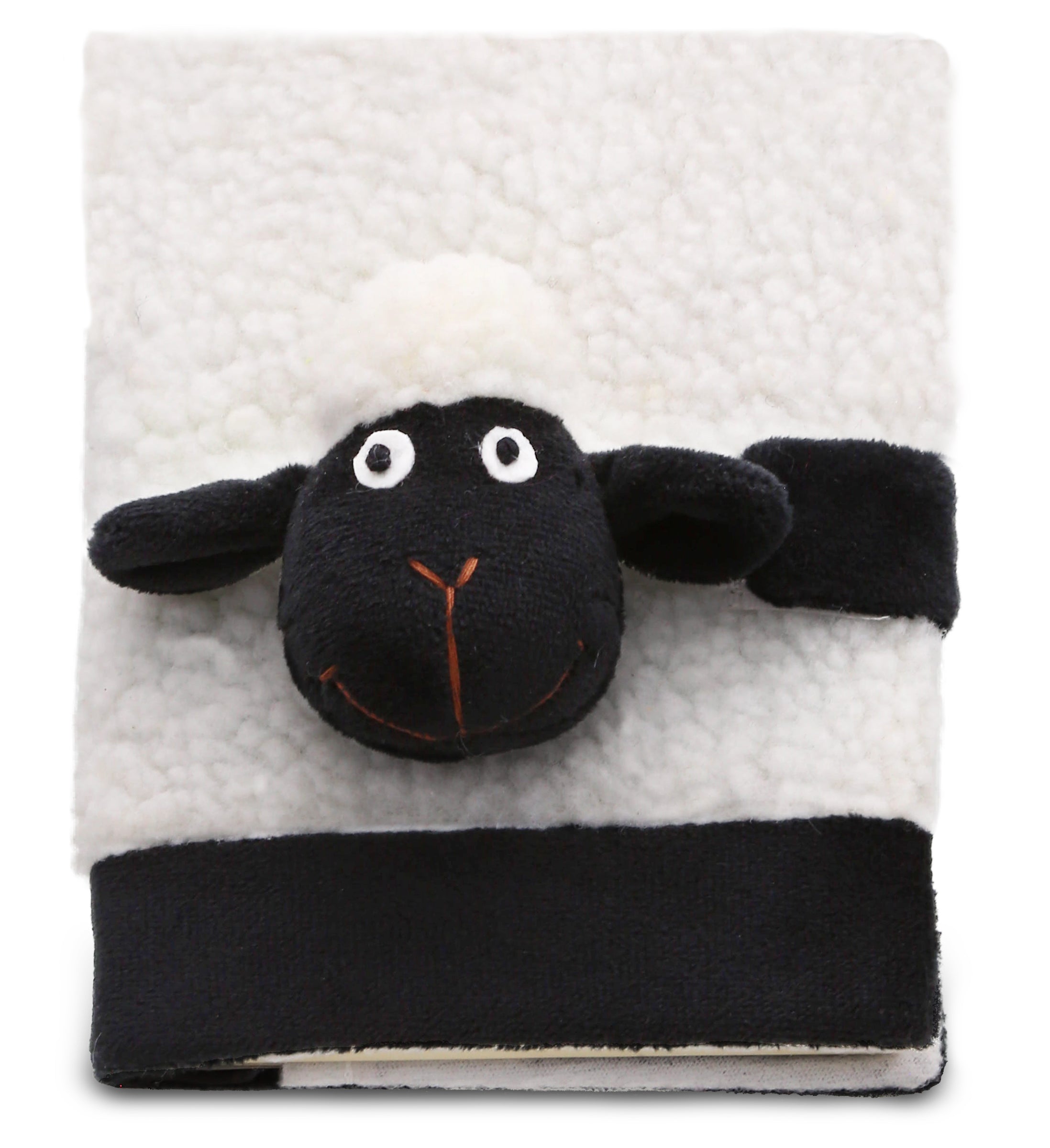 PLUSH NOTEBOOK - BLACK NOSE SHEEP