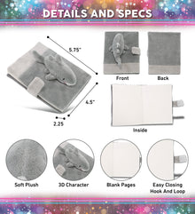 PLUSH NOTEBOOK - SHARK