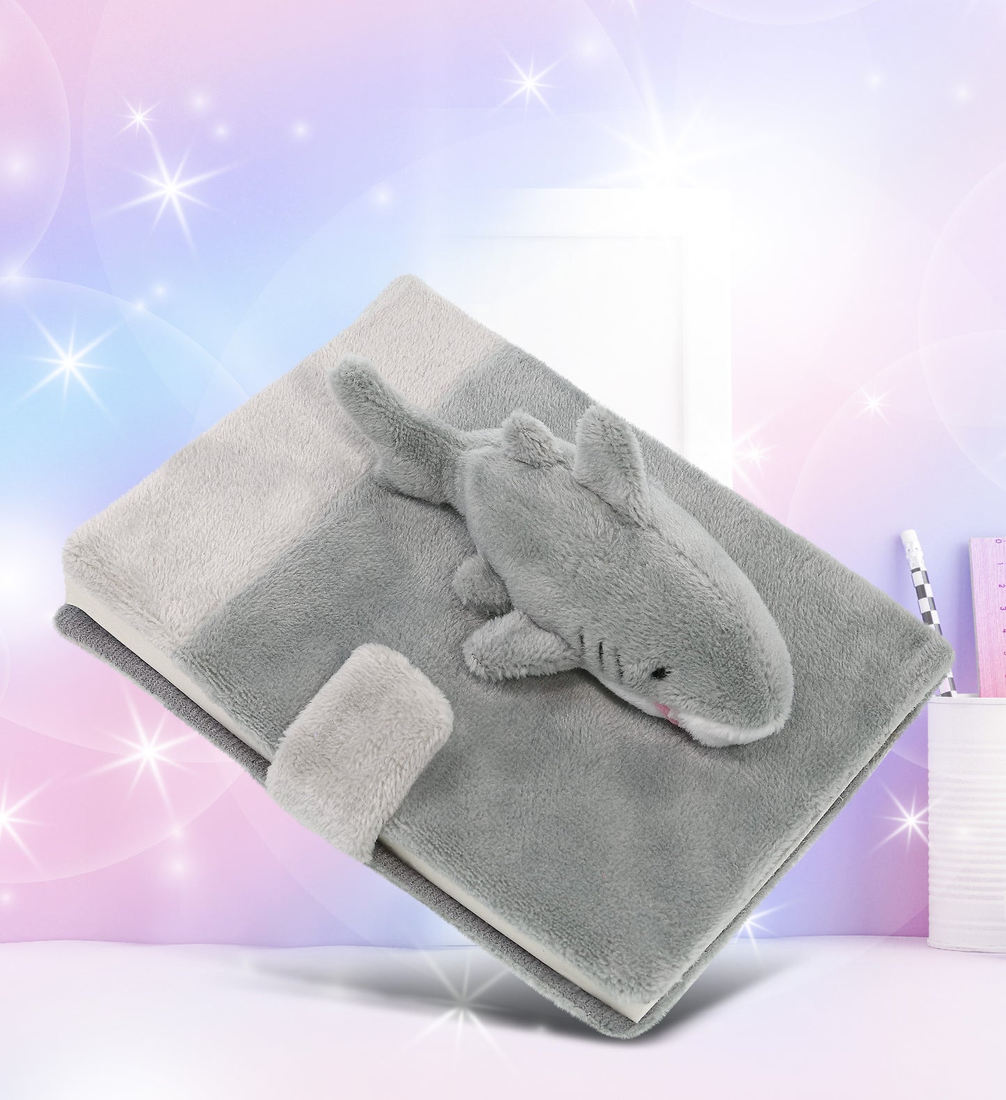 PLUSH NOTEBOOK - SHARK
