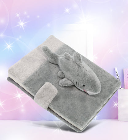 PLUSH NOTEBOOK - SHARK