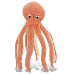 SUPER-SOFT PLUSH - ORANGE OCTOPUS 15"