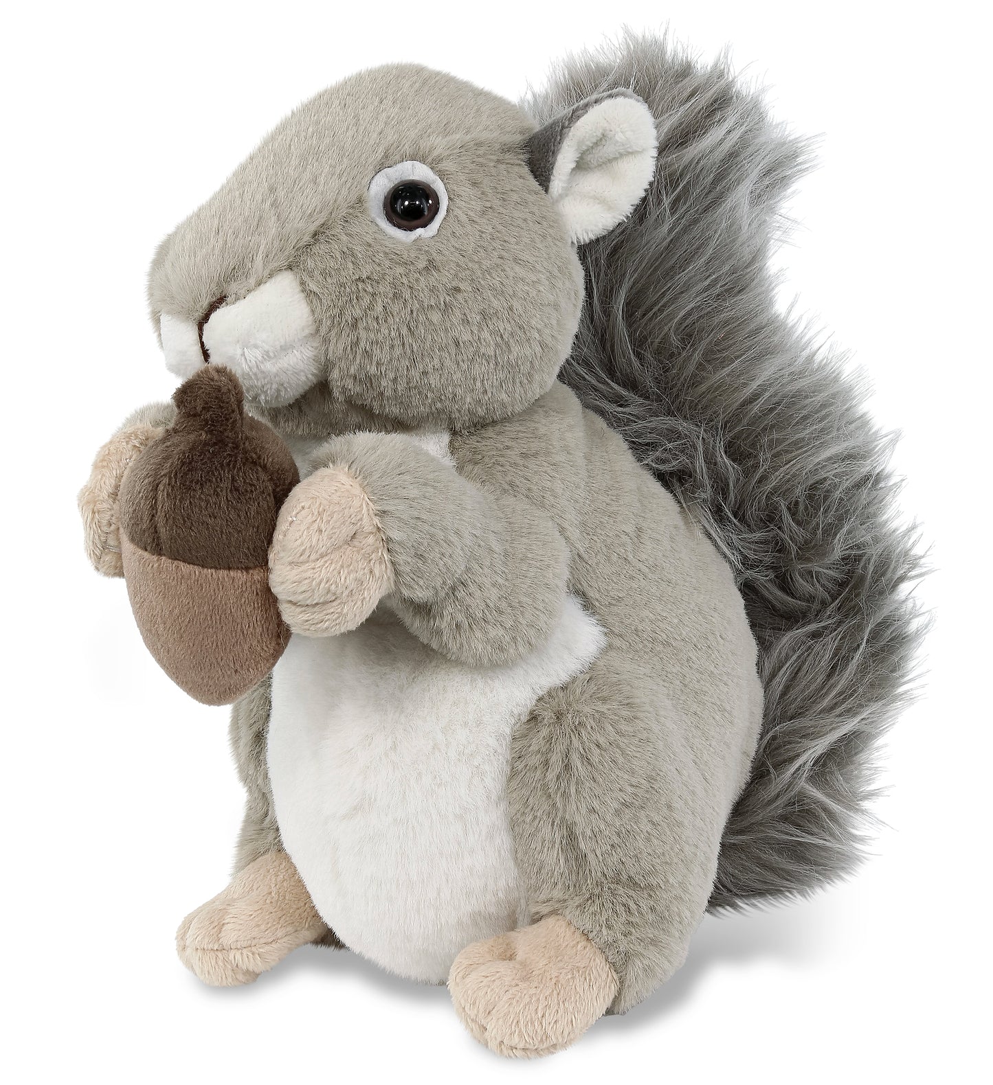 SUPER-SOFT PLUSH - GREY SQUIRREL 8"