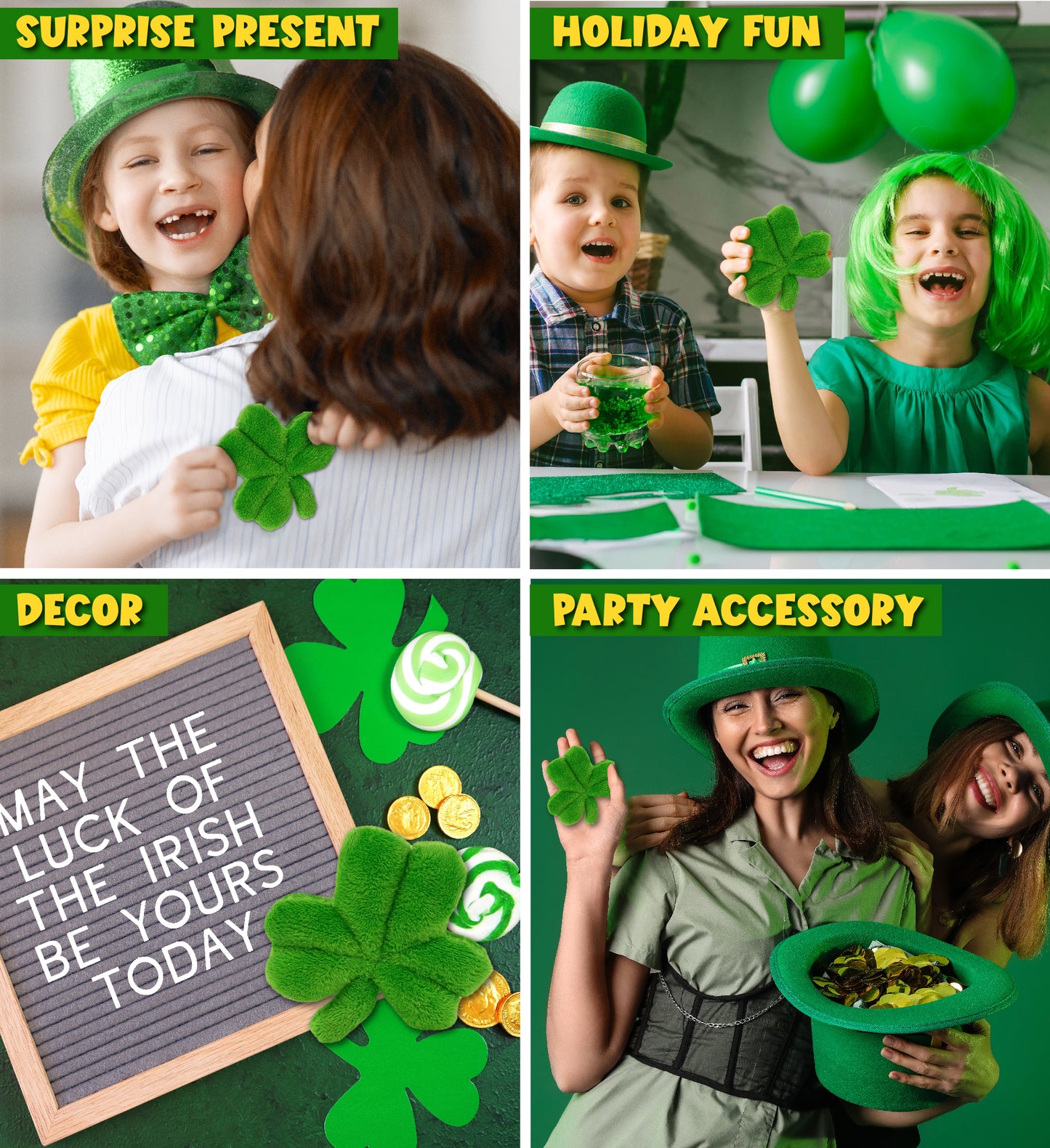 PLUSH - SMALL SHAMROCK
