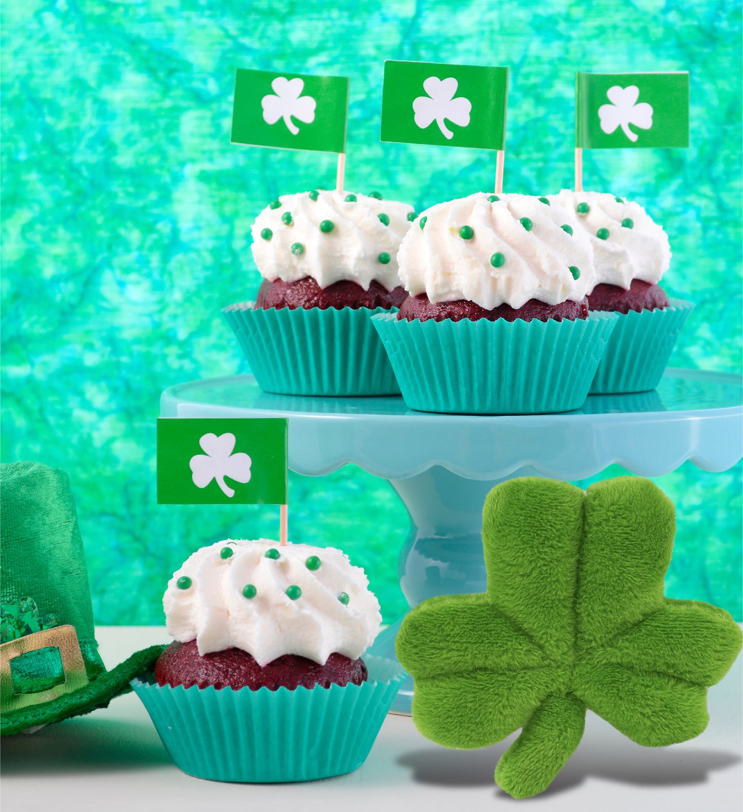 PLUSH - LARGE SHAMROCK