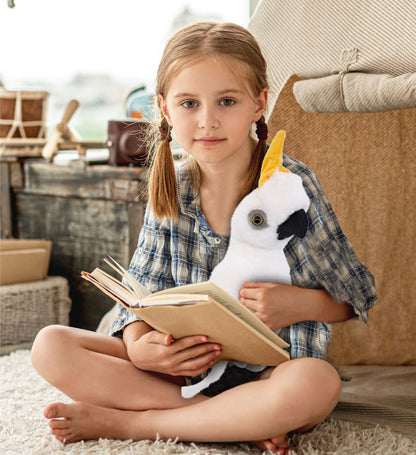 SUPER-SOFT PLUSH - COCKATOO 10"
