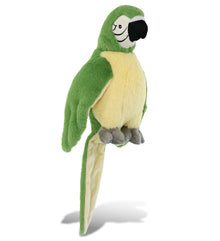SUPER-SOFT PLUSH - GREEN PARROT 9"