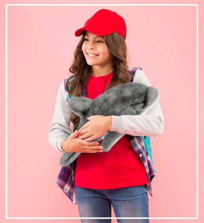 SUPER SOFT PLUSH - GREY DOLPHIN 16.5 INCH