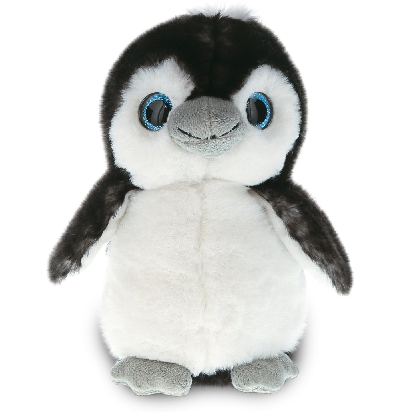 SUPER SOFT PLUSH - GREY PENGUIN 9 INCH