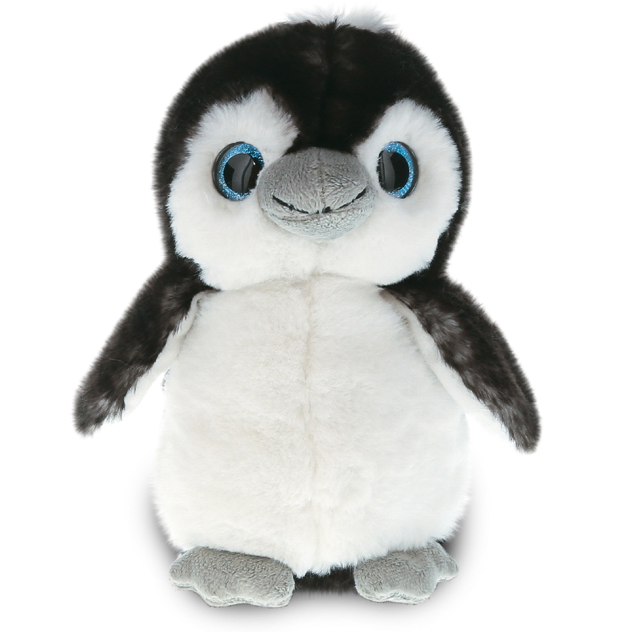 SUPER SOFT PLUSH - GREY PENGUIN 9 INCH