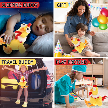 SUPER SOFT PLUSH - YELLOW ROOSTER