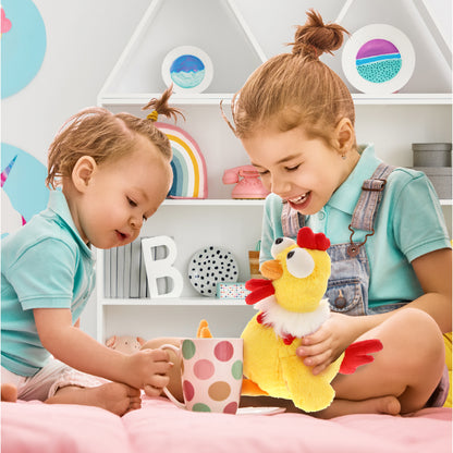 SUPER SOFT PLUSH - YELLOW ROOSTER