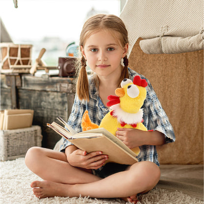 SUPER SOFT PLUSH - YELLOW ROOSTER