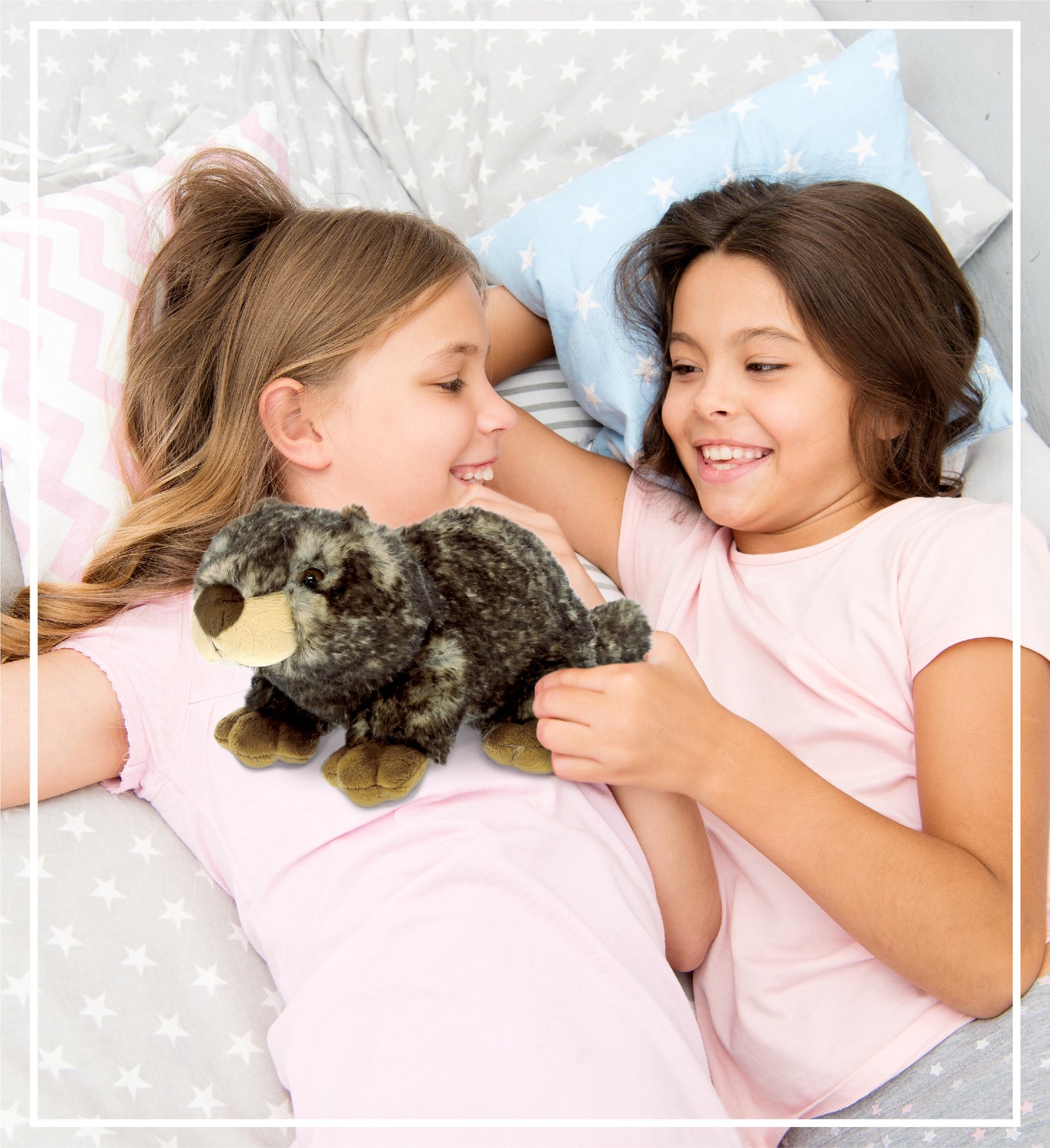 SUPER SOFT PLUSH - LYING MARMOT