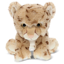 SUPER SOFT PLUSH - SQUAT CHEETAH 8.5 INCH