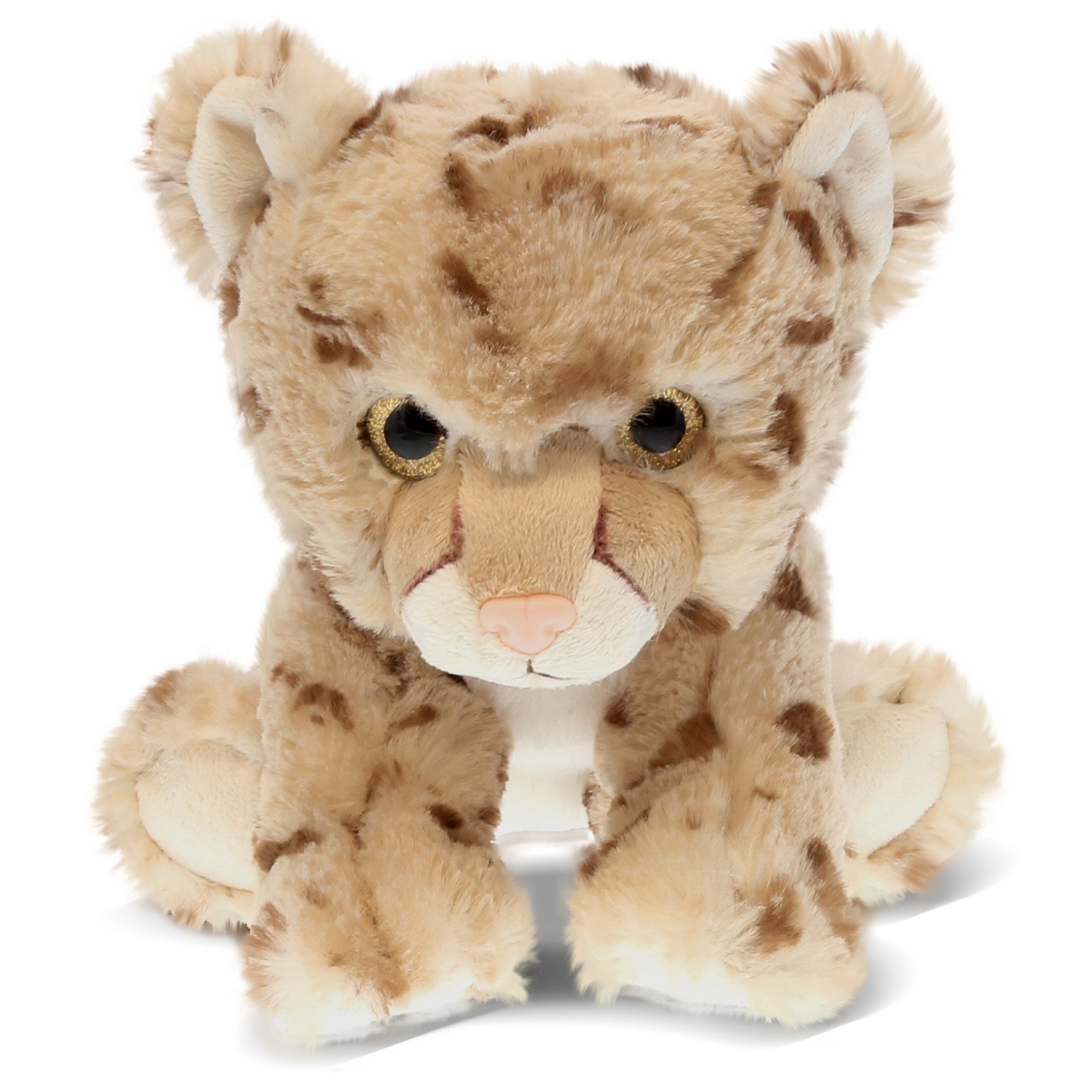 SUPER SOFT PLUSH - SQUAT CHEETAH 8.5 INCH