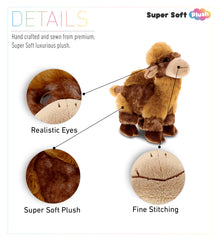 SUPER SOFT PLUSH - CAMEL