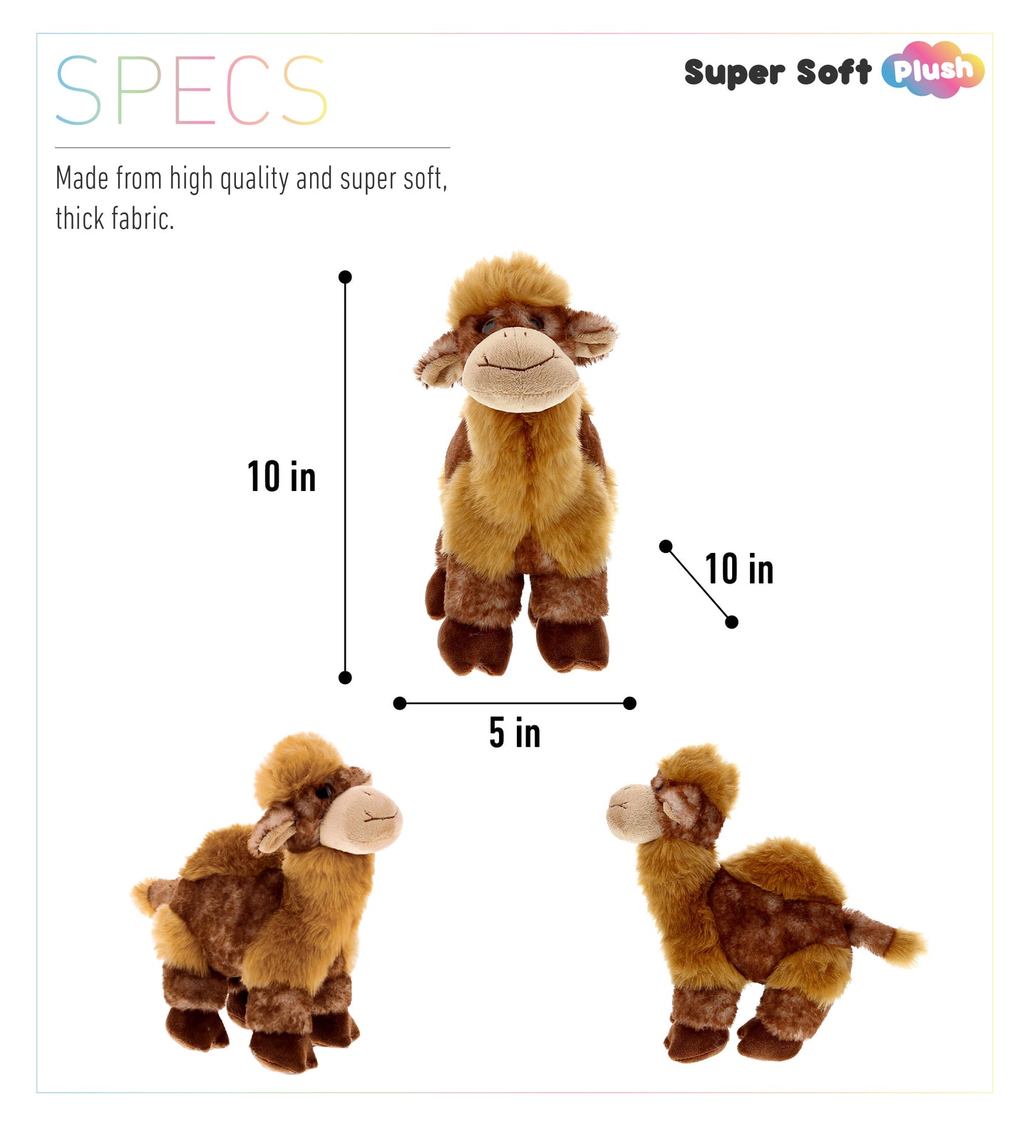 SUPER SOFT PLUSH - CAMEL