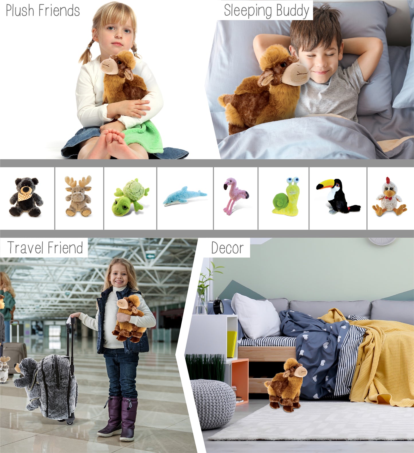 SUPER SOFT PLUSH - CAMEL