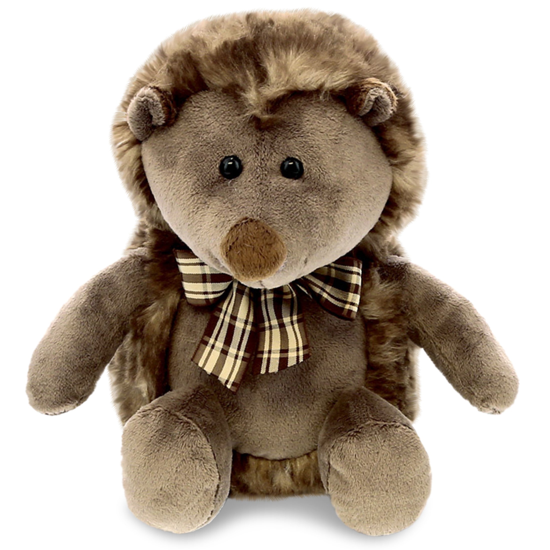 SUPER SOFT PLUSH - HEDGEHOG W/RIBBON