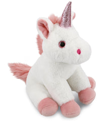 SUPER-SOFT PLUSH - WHITE UNICORN 9"