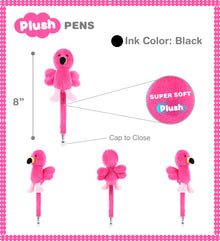 PLUSH PEN - FLAMINGO