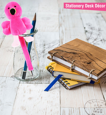 PLUSH PEN - FLAMINGO