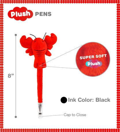PLUSH PEN - LOBSTER