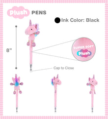 PLUSH PEN - PINK UNICORN