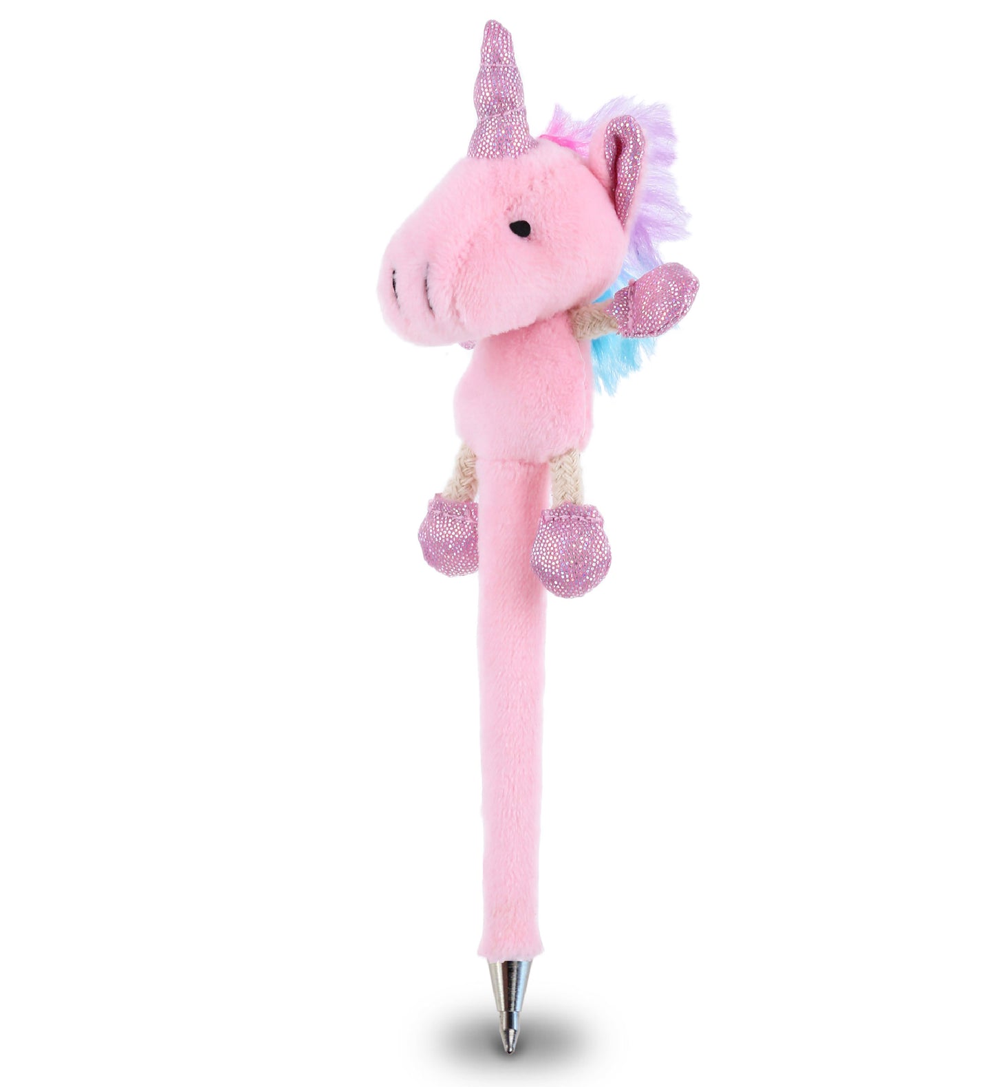 PLUSH PEN - PINK UNICORN