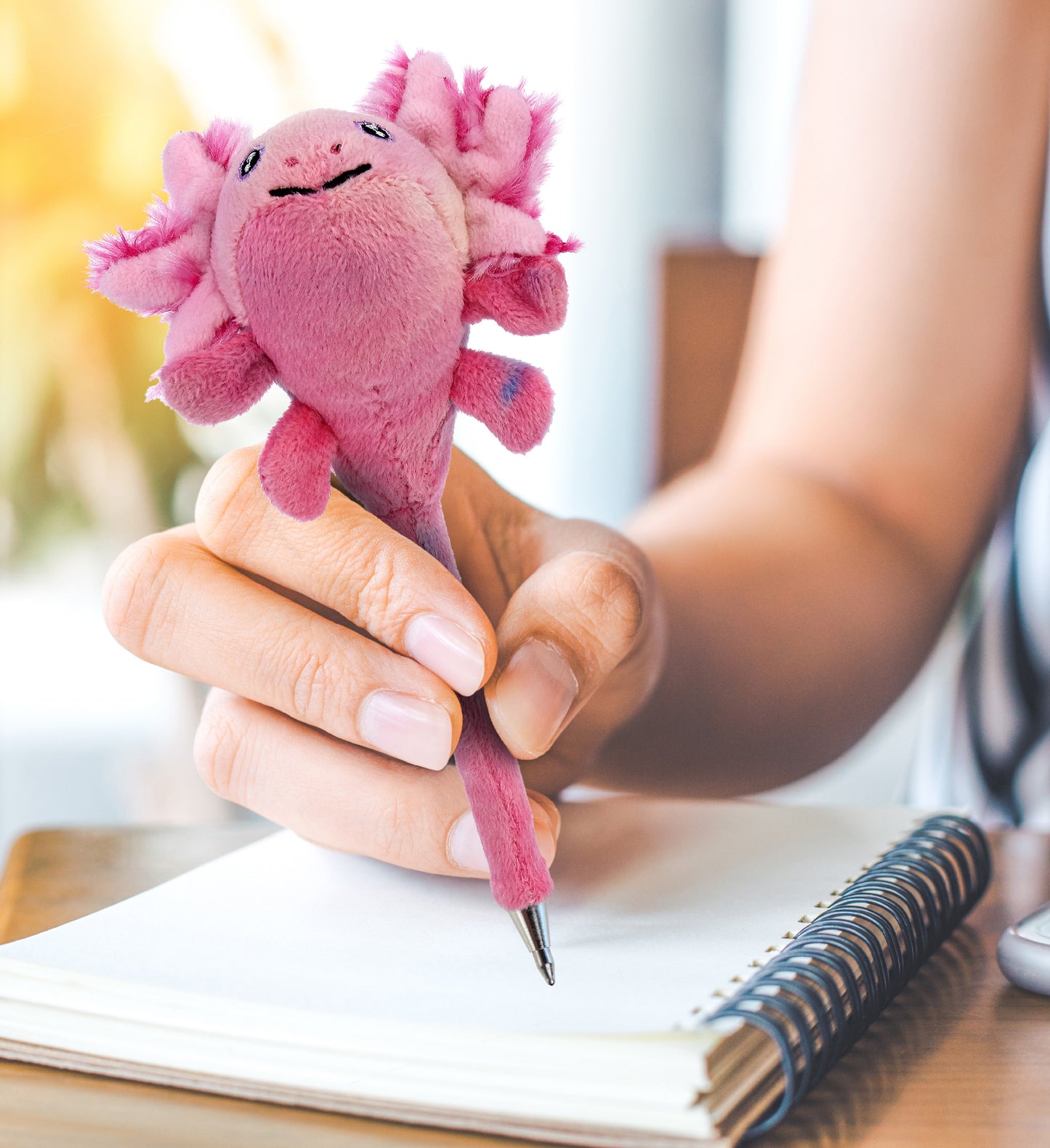 PLUSH PEN - AXOLOTL