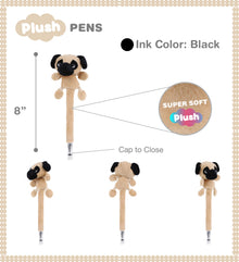 PLUSH PEN - PUG DOG